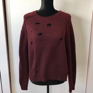 Forever 21 distressed sweatshirt